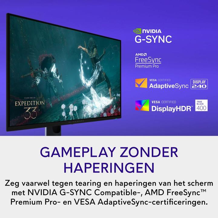 Actual product image Dell Alienware 27 AW2725Q (3840 x 2160 Pixels, 27")