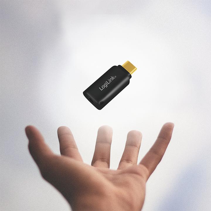 Produktbild LogiLink USB-C zu 3.5 mm (Digital -> Analog)