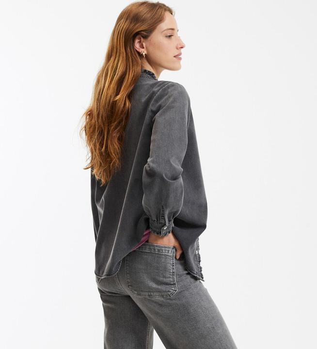 Produktbild La Redoute Collections Langärmelige Jeansbluse (42)