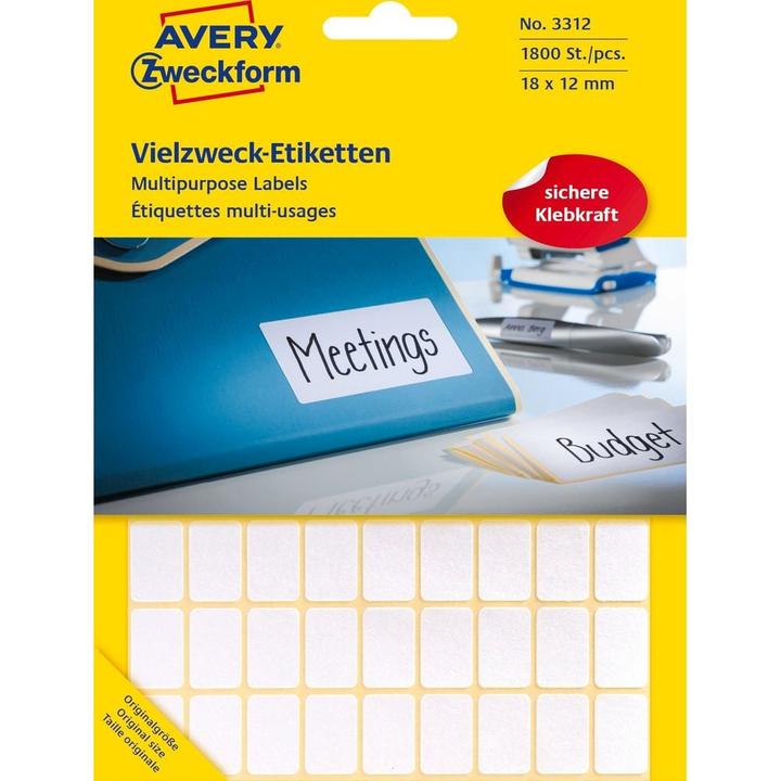 Image du produit Avery Étiquettes Vielzweck