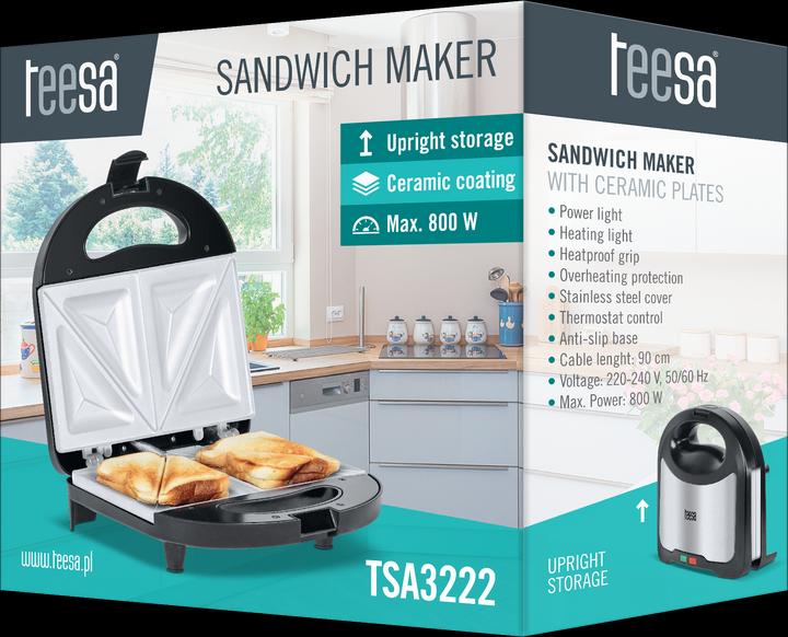 Actual product image Teesa Sandwich maker
