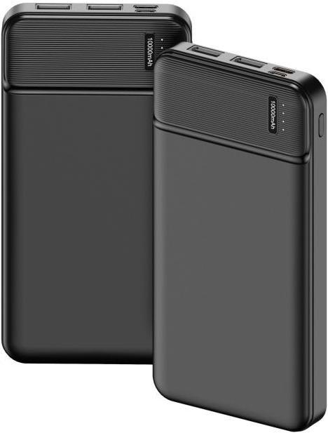Actual product image Maxlife External battery Power Bank MXPB-01 10000mAh black (10000 mAh, 15 W, 37 Wh)