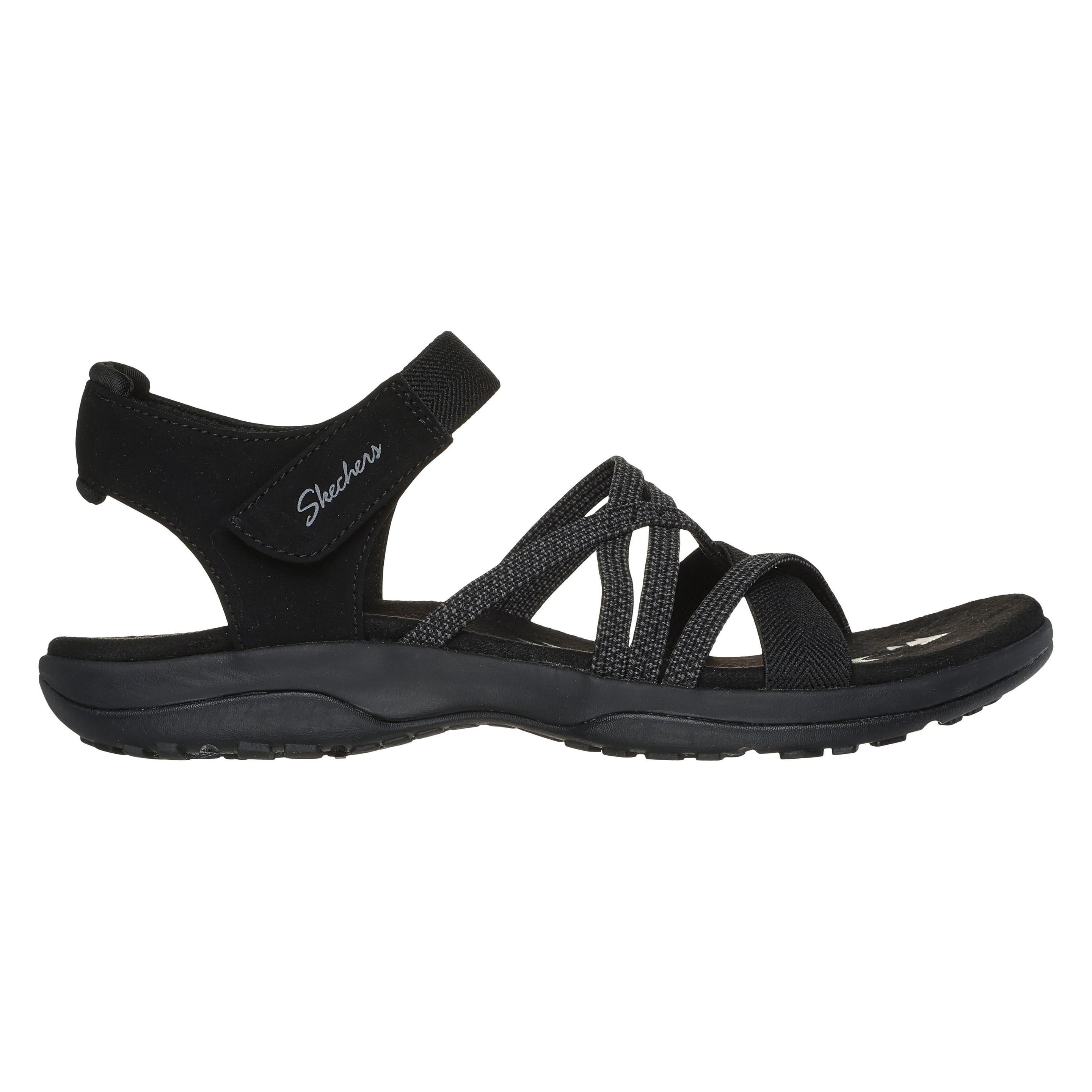 Skechers, Vrouwen, Sandalen, Reggae Slim-Meadow Grazer, Zwart, (40)