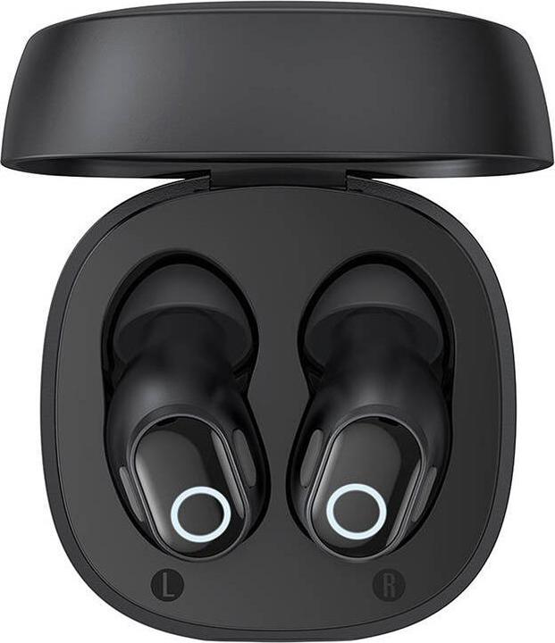 Productafbeelding Baseus Draadloze hoofdtelefoon Bowie WM02 TWS, Bluetooth 5.0 (zwart) OS (5 h, Draadloze)