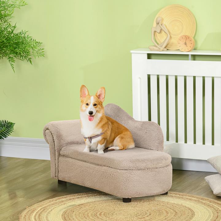 Produktbild PawHut Hundesofa mit erhöhtem Design (Katze, Hund)