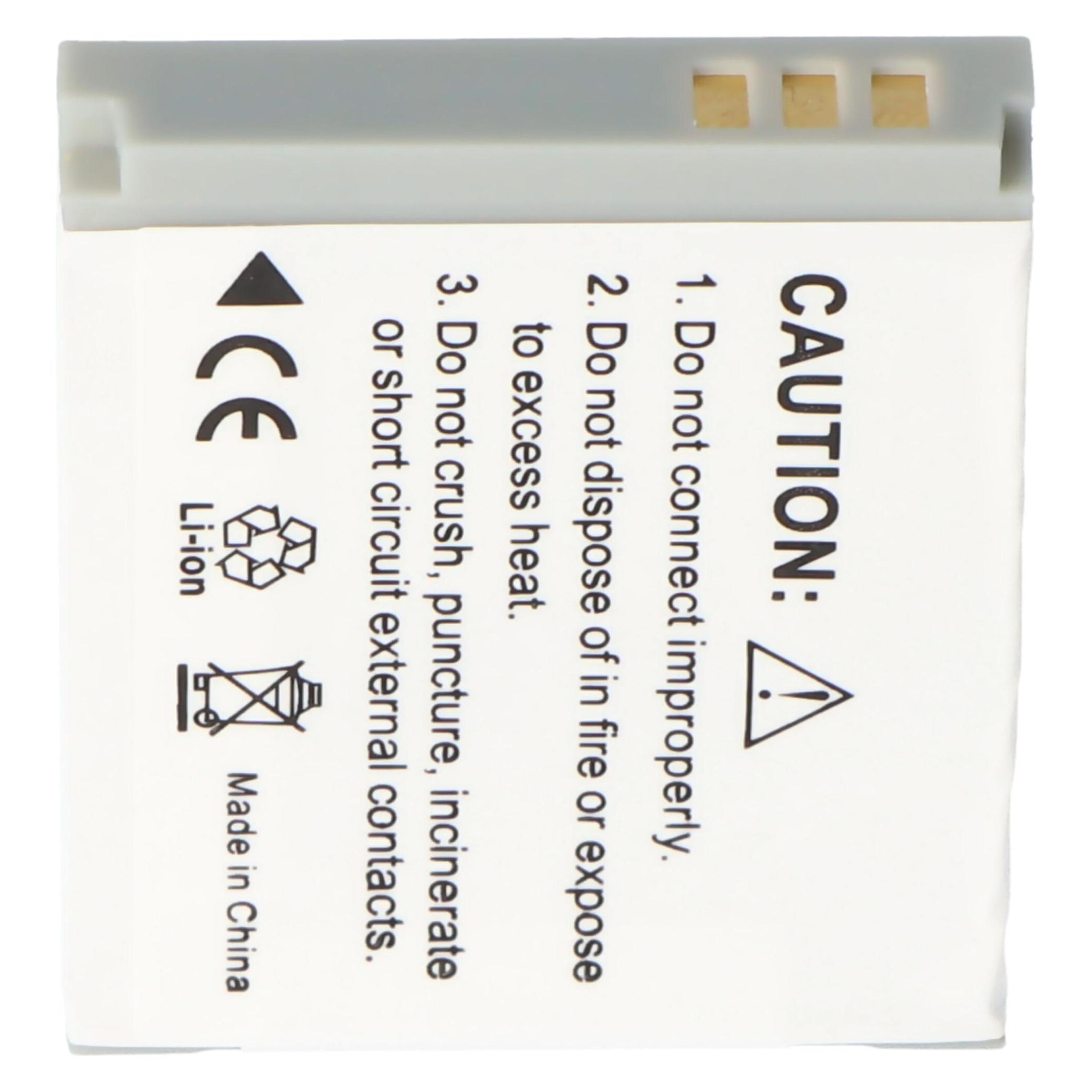 2x Batteria per Canon PowerShot G10 SX30 is G11 G12 700mAh 7,2V