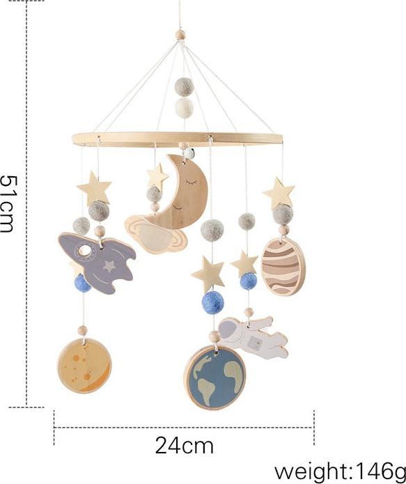 Image du produit Nelaroom Baby Karussell Weltall