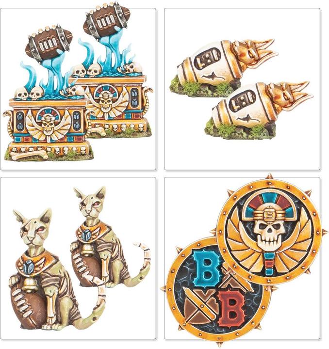 Produktbild Games Workshop Blood Bowl - Team Rois des Tombes (Kunststoff)