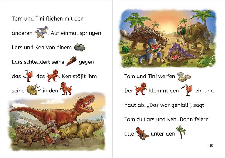 Produktbild Bildermaus - Dinosauriergeschichten (Deutsch, Michael Böhm, Loewe Erstlesebücher, Henriette Wich, 2022)