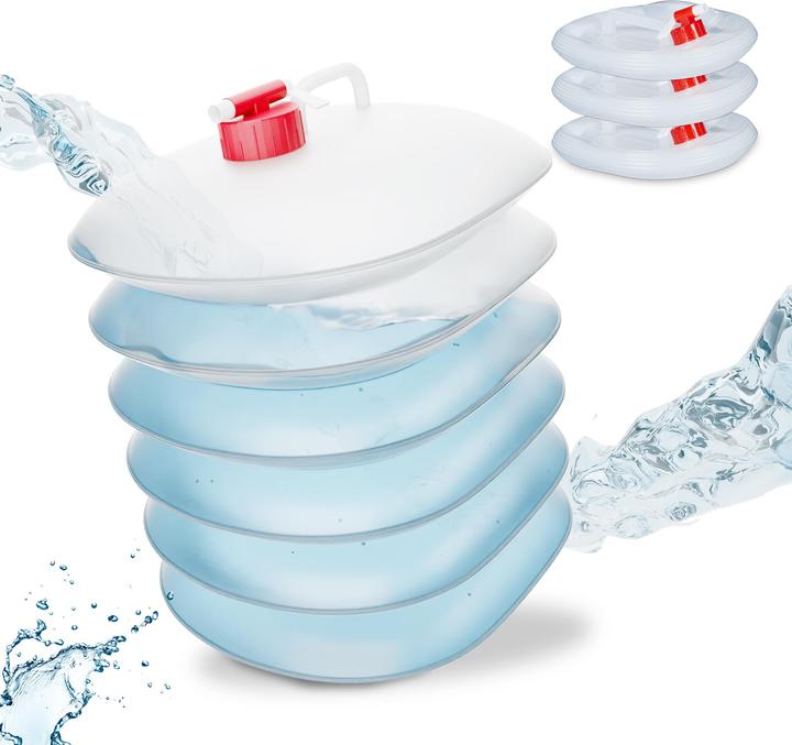 Actual product image Relaxdays Folding canister