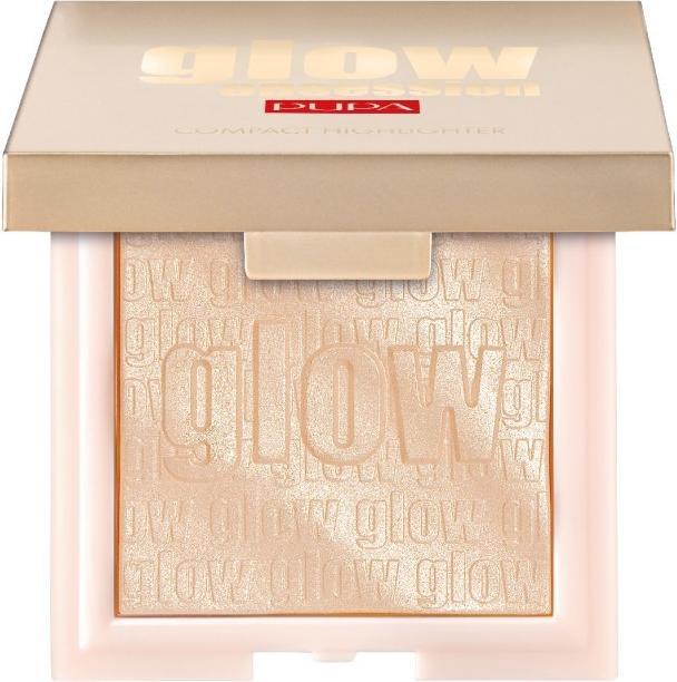 Image du produit Pupa Milano Pupa Glow Obsession Compact Highlighter 100 Light Gold 6g (100 Or léger, Highlighter, 6 g)