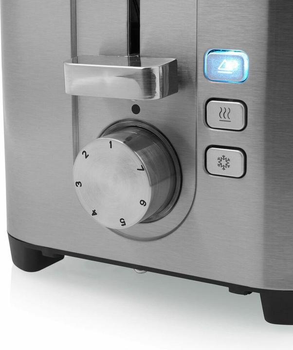 Actual product image Princess 142402 Steel toaster 2 Long slot - 7 adjustable levels - 1400 W