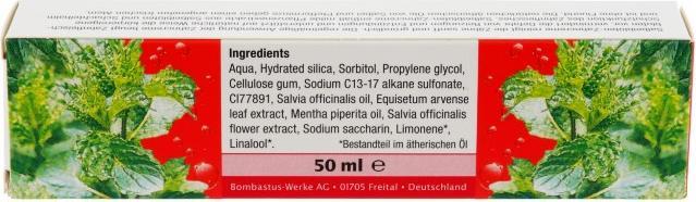Produktbild Bombastus Salbeiblüten-Zahncreme, 50 ml Zahncreme (50 ml)