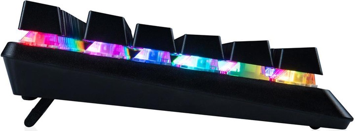 Actual product image Modecom VOLCANO LANPARTY RGB White Gaming Keyboard Blue US (US, Cable)