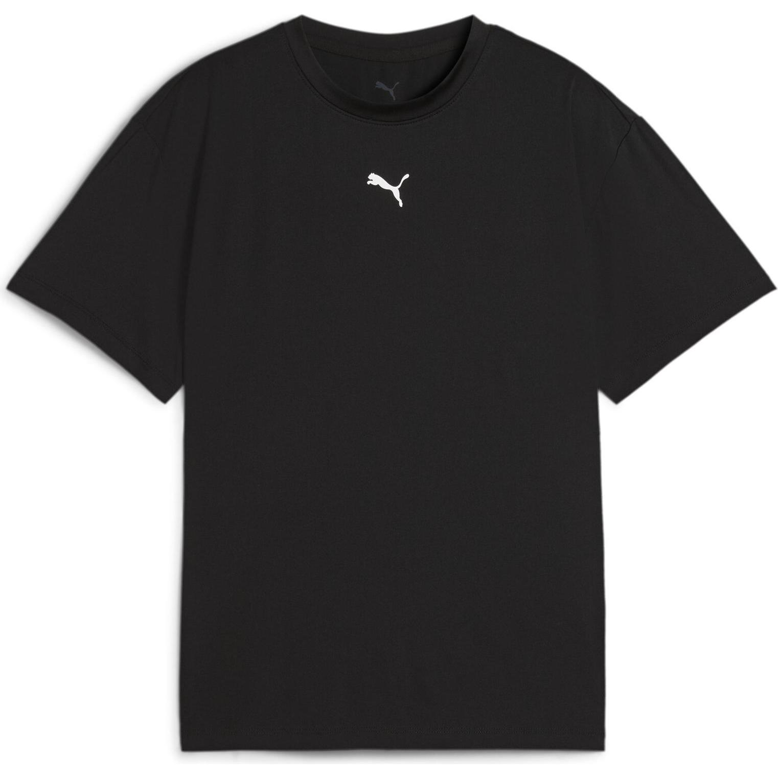 Puma, Mädchen, Sportshirt, TAD ESS Tee G (128), Schwarz, 128