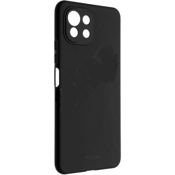 Evelatus Xiaomi Mi 11 Lite / 11 Lite 5G / 11 Lite 5G NO Custodia in silicone Soft Touch Nero (Xiaomi Mi 11 Lite), Cover smartphone, Nero