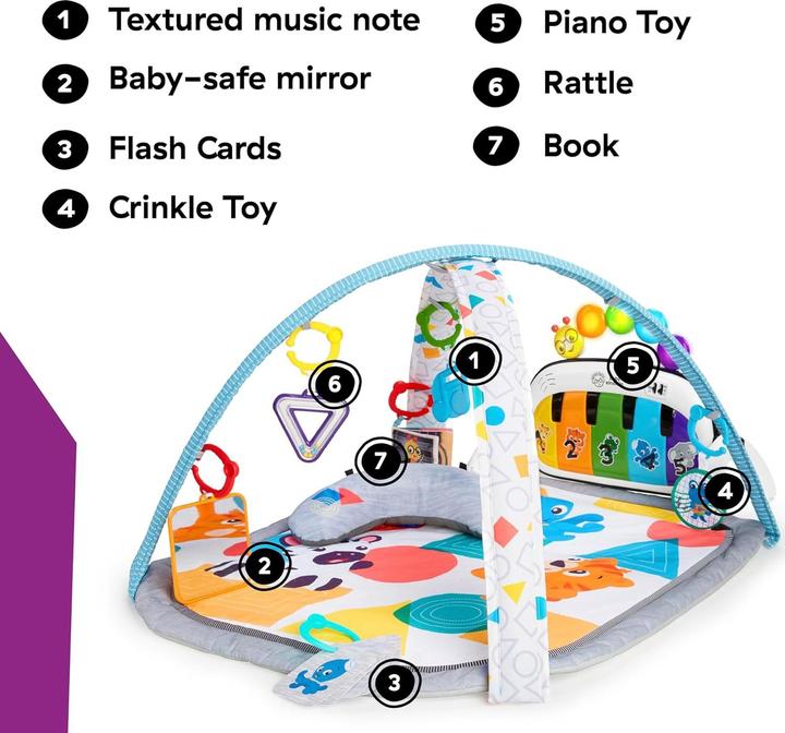Actual product image Baby Einstein 4-in-1 music and Language discovery Gym