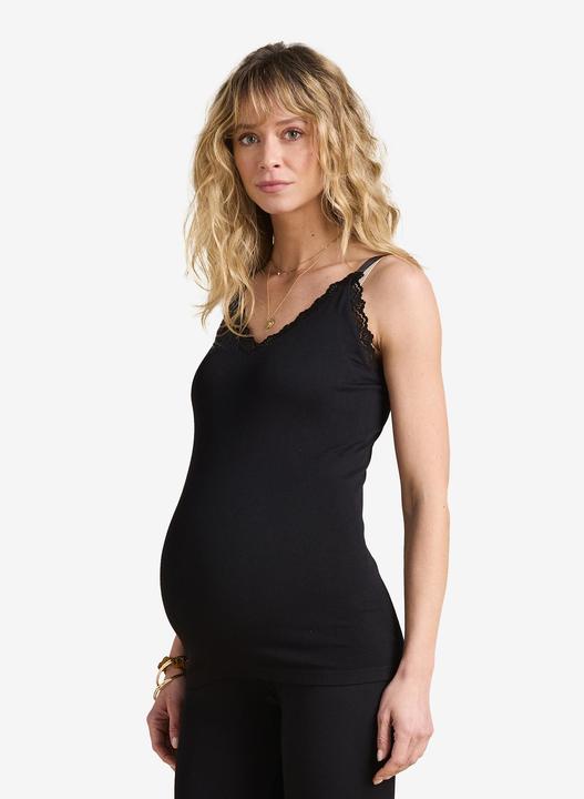 Immagine prodotto Envie de Fraise Umstands-Set: Top & Leggings, nahtlos mit Spitze (40)
