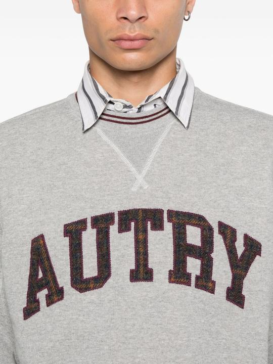 Produktbild Autry cotton sweatshirt with embossed logo (S)