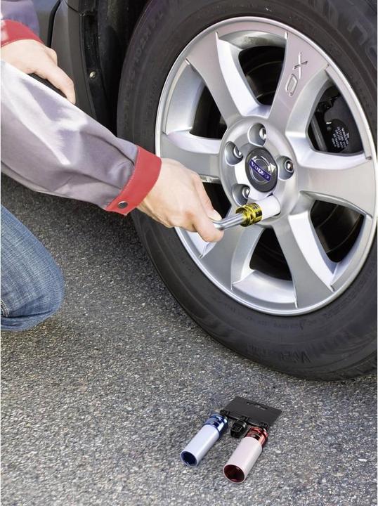 Actual product image Toolcraft Impact wrench nut set, 3 pcs. (21 mm, 19 mm, 17 mm)