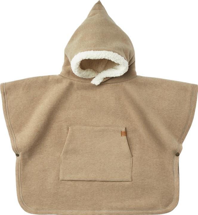 Cloby Teddy Poncho Marrone