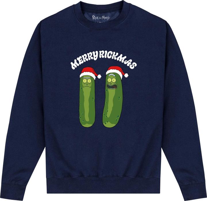 Immagine prodotto Rick And Morty Felpa Natale Pickle Rick Adulto Unisex (L)