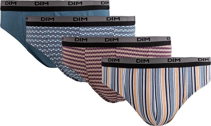Produktbild DIM 4er-Pack Slips COTON PRINT (4er Pack, L)