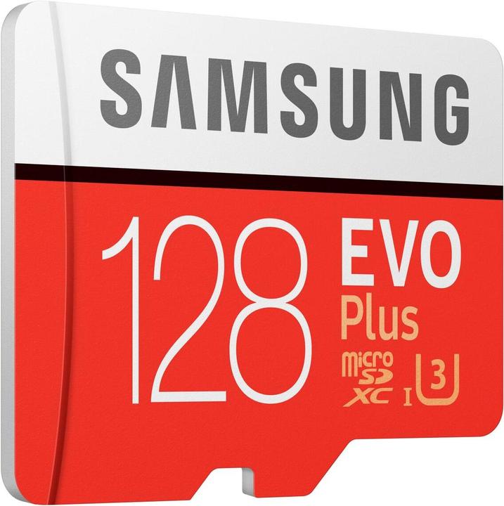 Produktbild Samsung Evo+ microSD UHS-I (128 GB, microSDXC, U3, UHS-I)