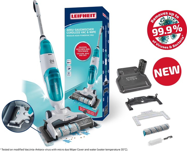 Actual product image Leifheit Regulus Aqua PowerVac Pro