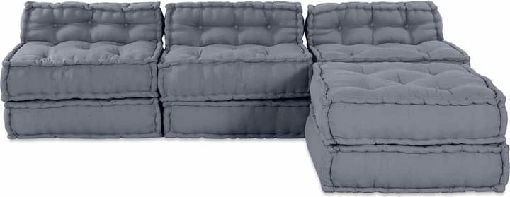 Actual product image vidaXL Modular pouffe