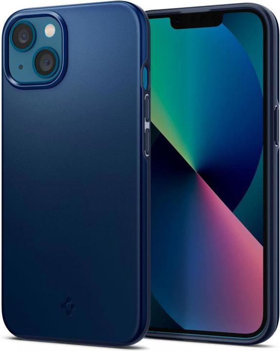 Actual product image Spigen Case Thin Fit Apple iPhone 13 mini dark blue (Apple iPhone 13 mini)