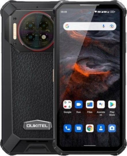 Produktbild Oukitel WP19 Pro -puhelin, 256/24 Gt, musta (256 GB, Schwarz, 6.80", Dual SIM, 64 Mpx, 4G)