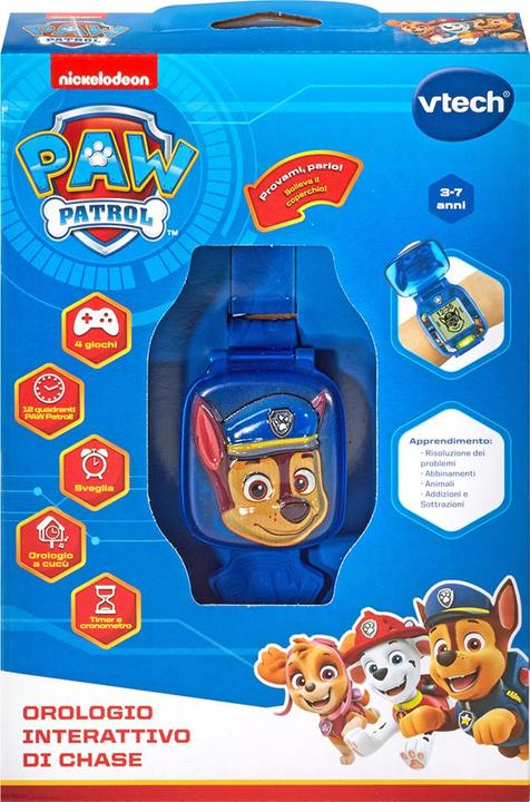 Actual product image VTech Paw Patrol - Orologio interattivo di Chase (Italian, 3 - 6 years)