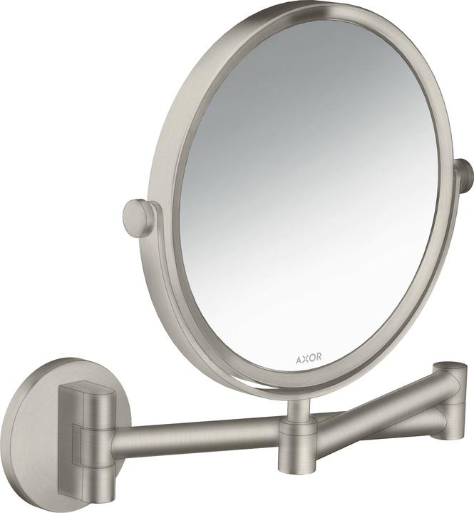 hansgrohe Shaving mirror Axor Universal Circular stainless steel optic