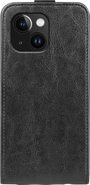 Immagine prodotto Cover-Discount iPhone 15 Plus - Custodia Classic Flip verticale nera (Apple iPhone 15 Plus)