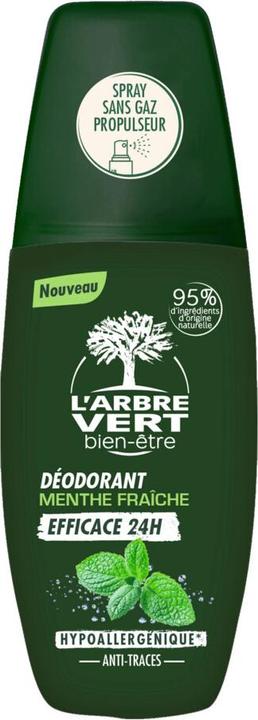 Actual product image L'arbre vert Eco deodorant (Spray, 75 ml)
