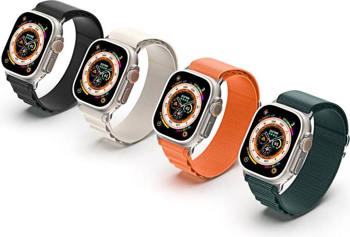 Produktbild Dux Ducis Sport-Schnallenarmband für Apple Watch 8/7/6/SE/5/4/3/2/1 (41, 40, 38 mm), Armband GS-Vers (38 mm, 40 mm, 41 mm, Nylon)