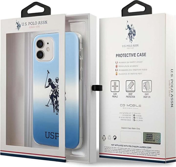 Produktbild U.S. Polo US Polo USHCP12SPCDGBL iPhone 12 mini 5.4 inches blue (Apple iPhone 12 mini)