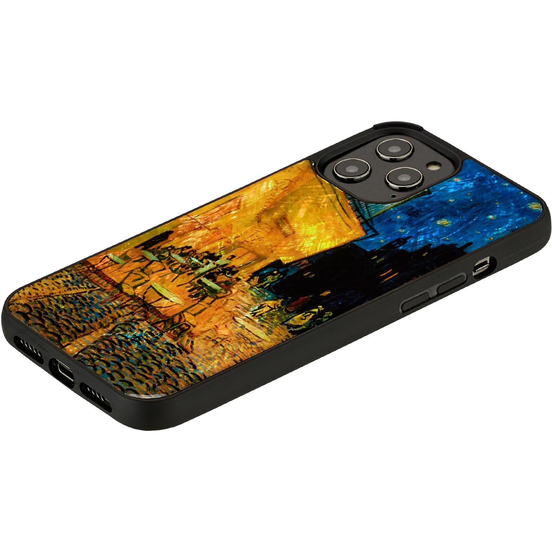 Thumbnail - Ikins case for Apple iPhone 12 Pro Max cafe terrace juodas (Apple iPhone 12 Pro Max), Smartphone Hülle, Schwarz