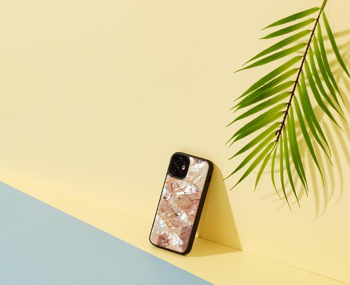 Produktbild Ikins case for Apple iPhone 12 mini pink marble (Apple iPhone 12 mini)