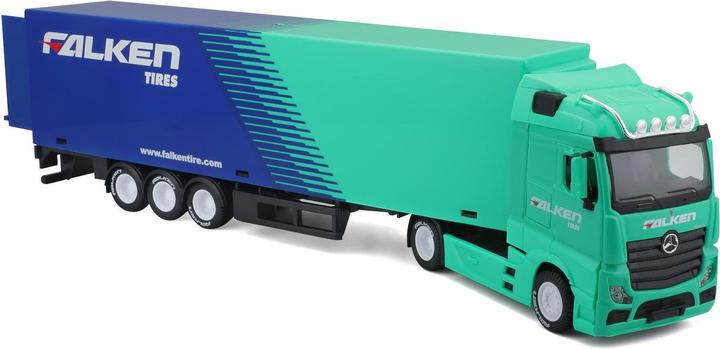 Image du produit Bburago 1:43 tracteur avec remorque MB Actros Gigaspace, 18-31460
