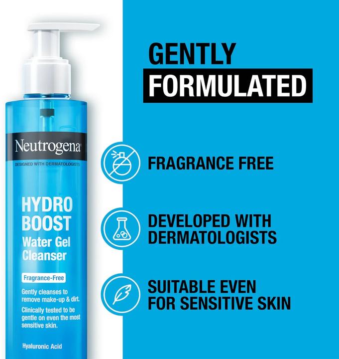 Actual product image Neutrogena Hydro Boost (Cleansing gel, 200 ml)