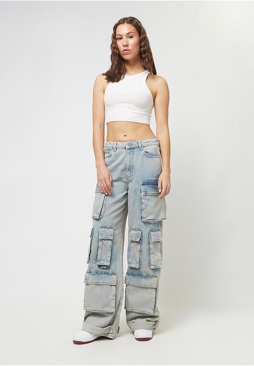 Produktbild Pegador Celina High Waist Cargo Jeans - 201199 (28)