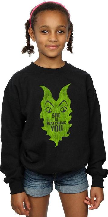 Produktbild Disney The Descendants Maleficent She Is Watching Sweatshirt Mädchen (140, 146)