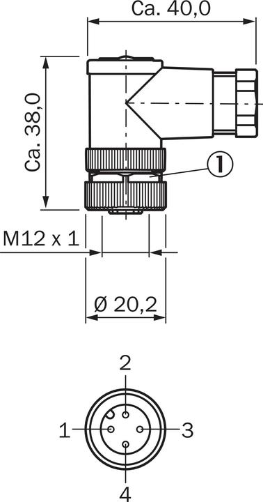 Actual product image Sick Cable box