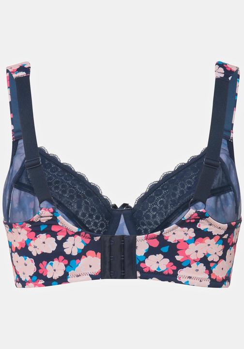 Actual product image Ulla Popken Flower Underwire Bra (110 D)