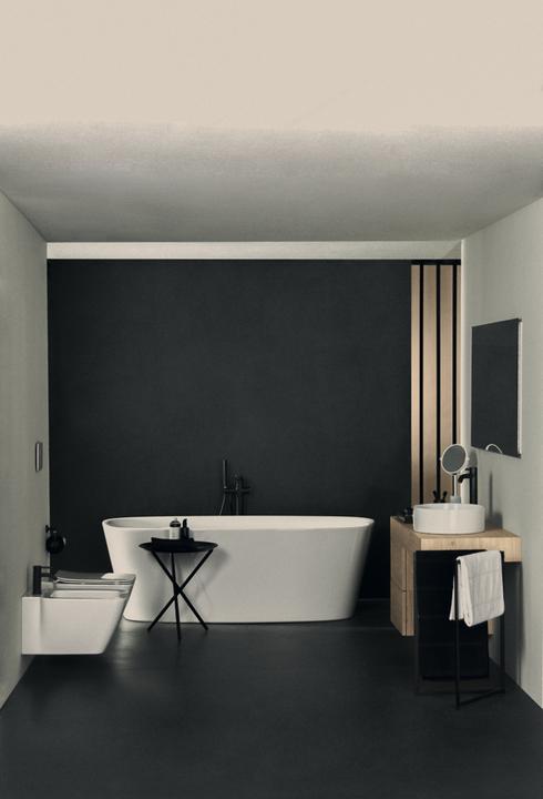 Actual product image Ideal Standard IDS Countertop washbasin STRADA II o ÜL o HL round d= 450mm white I+ (450 mm, 450 mm)