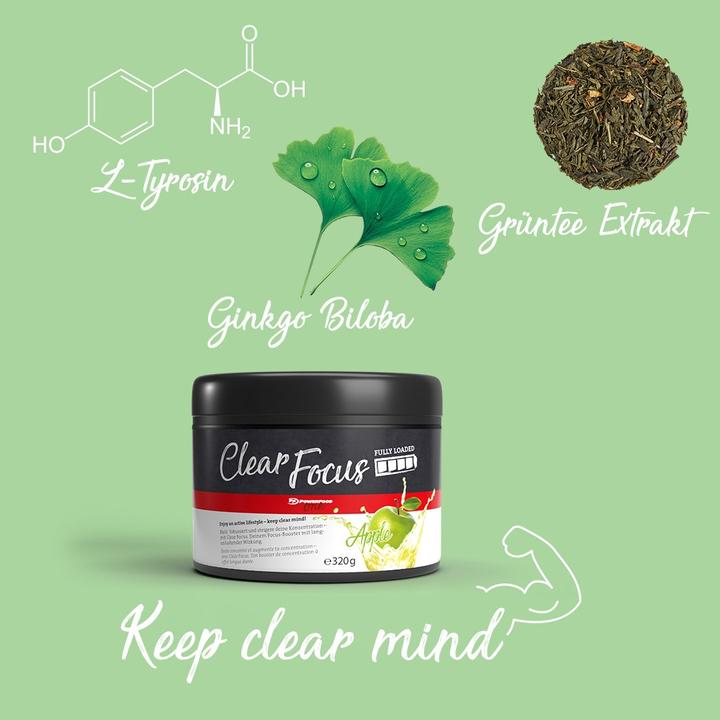 Actual product image Powerfood Clear Focus (320 g)