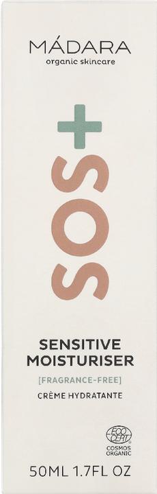 Image du produit Madara MÃDARA - Hydra cream SOS+ ( Sensitiv e Moisturiser) 50 ml (50 ml, Crème 24h)