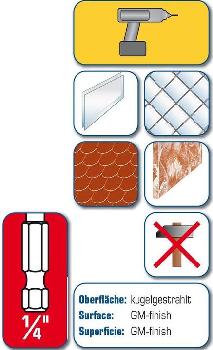 Actual product image Alpen Glass drill (4 mm)